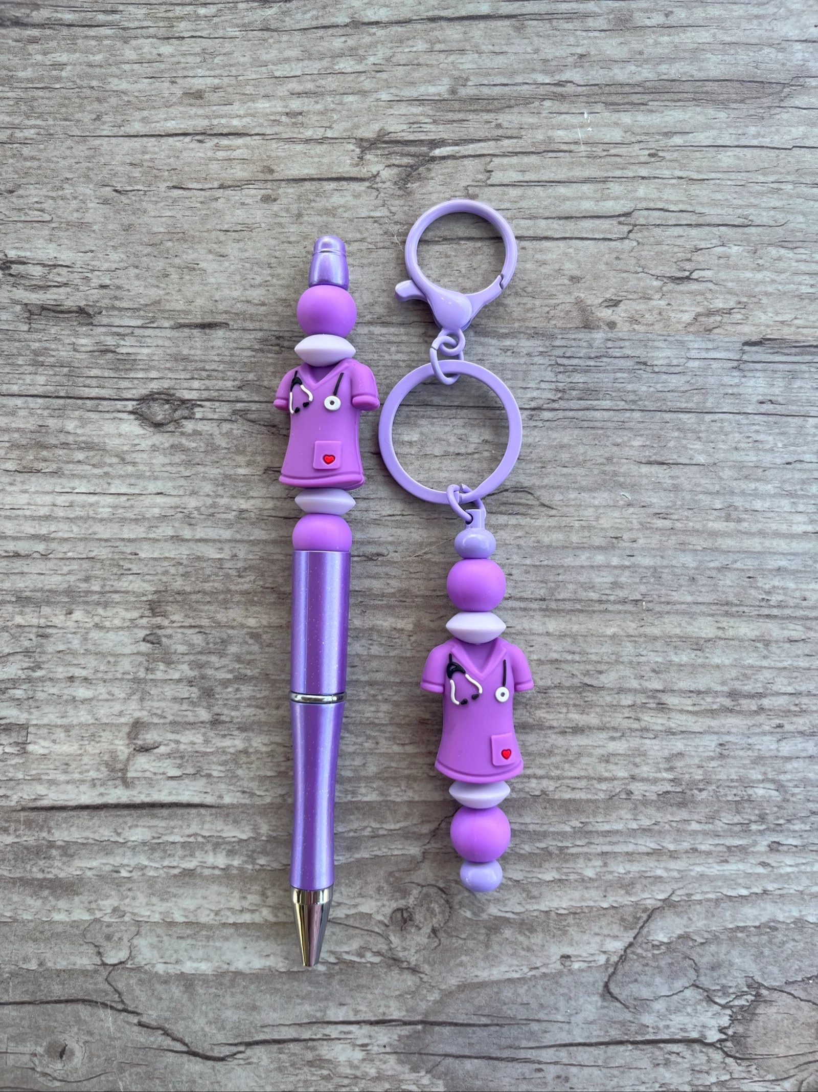 Stylo et porte clé 